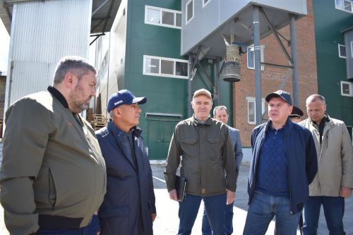 Рустам Минниханов посетил Верхнеуслонский район с рабочим визитом
