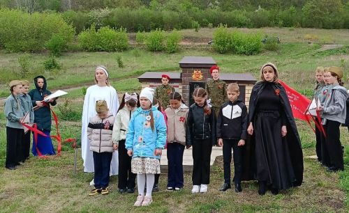 Маленькие сёла чтут великую Победу: митинги в Сеитово и Исаево