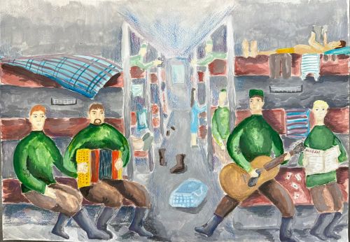 Юные художники из Иннополиса - лауреаты конкурса рисунков ко Дню Победы