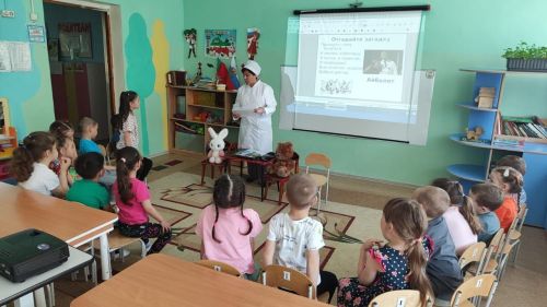 «Каенкай» балалар бакчасында ветеринар һөнәре белән таныштылар