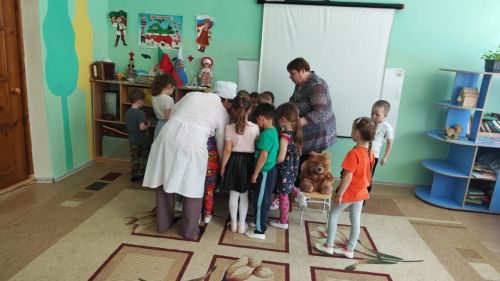 «Каенкай» балалар бакчасында ветеринар һөнәре белән таныштылар