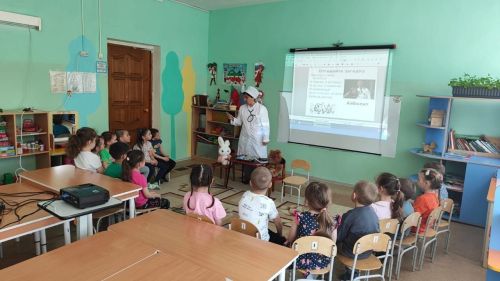 «Каенкай» балалар бакчасында ветеринар һөнәре белән таныштылар