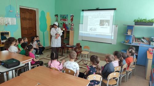 «Каенкай» балалар бакчасында ветеринар һөнәре белән таныштылар