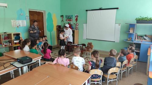 «Каенкай» балалар бакчасында ветеринар һөнәре белән таныштылар