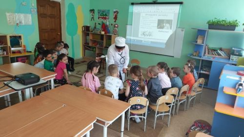 «Каенкай» балалар бакчасында ветеринар һөнәре белән таныштылар