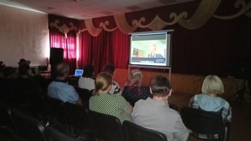 Фильм «Суворовец 1944» показали в селе Кильдеево