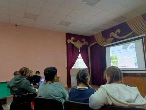 «Путешествие в заповедный мир природы» кильдеевских подростков