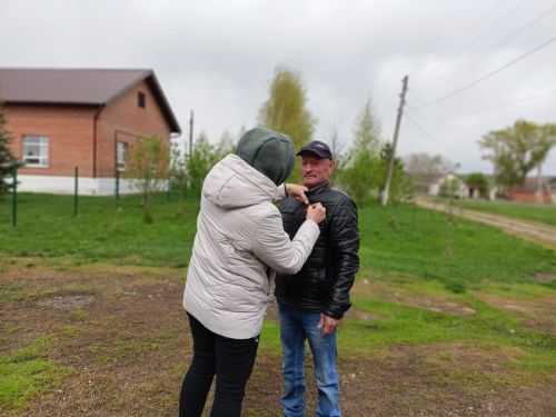 Георгиевская ленточка объединила жителей Кильдеево в преддверие Дня Победы