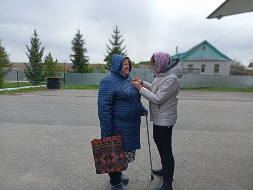Георгиевская ленточка объединила жителей Кильдеево в преддверие Дня Победы