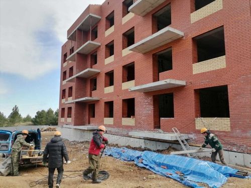 Соципотечный дом в Верхнем Услоне готов на 43%