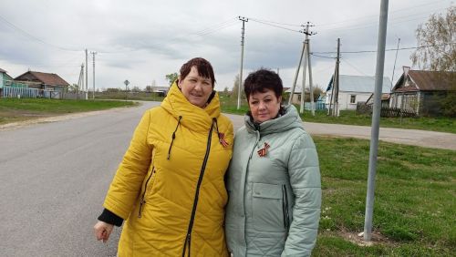 Георгиевская ленточка объединила жителей Кильдеево в преддверие Дня Победы