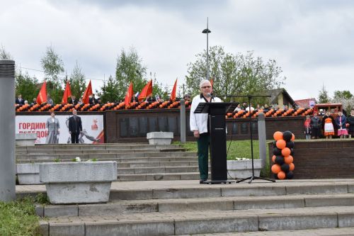 Верхний Услон широко отметил 80-летие Великой Победы