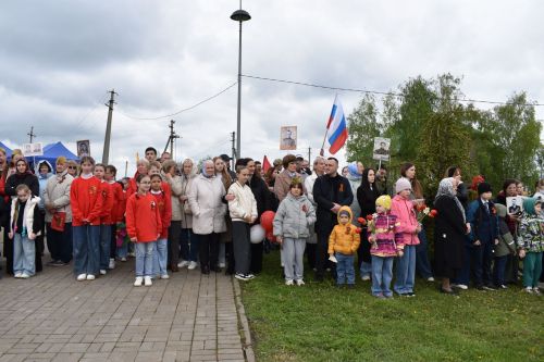 Верхний Услон широко отметил 80-летие Великой Победы