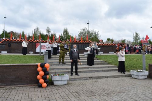 Верхний Услон широко отметил 80-летие Великой Победы