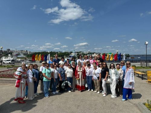 Сотрудники «Островка надежды» познакомились с культурным наследием Чебоксар