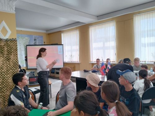 Юные патриоты посетили познавательный музейный квиз