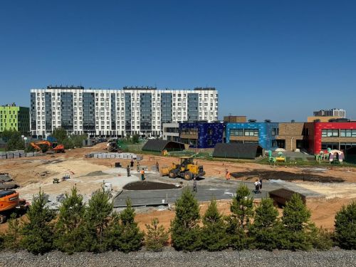 В Иннополисе завершают обновление Квантового бульвара