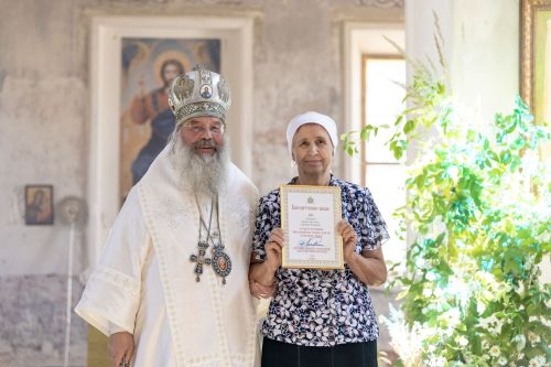 Митрополит Кирилл совершил богослужение в старинном храме Тихого Плёса