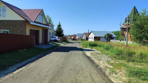 В Верхнеуслонском районе продолжаются ремонт и строительство дорог