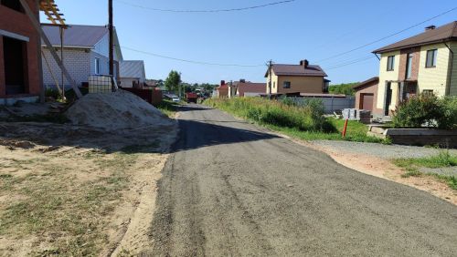 В Верхнеуслонском районе продолжаются ремонт и строительство дорог