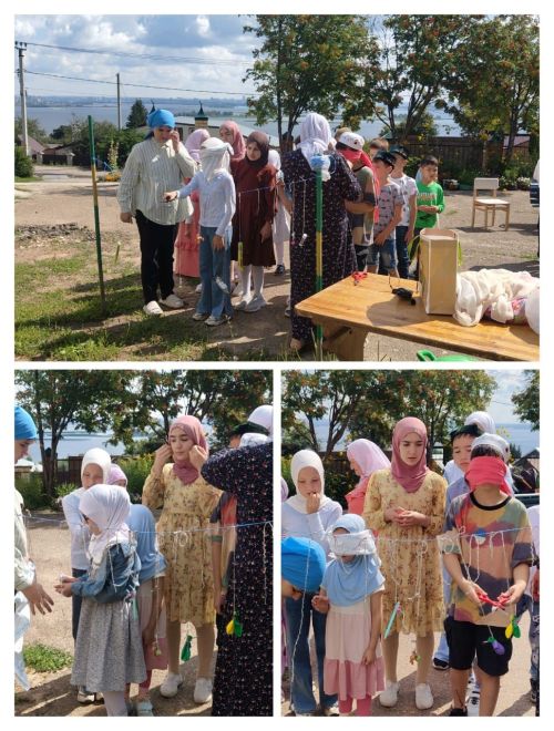 Югары Ослан мәчетендә балалар белемнәрен баеттылар