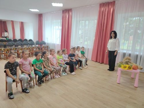 В «Березке» дошколятам рассказали о профессии агроном
