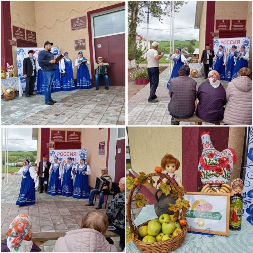 В Коргузе, несмотря на ненастье, прошел флешмоб ко Дню Республики