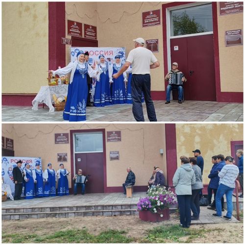 В Коргузе, несмотря на ненастье, прошел флешмоб ко Дню Республики