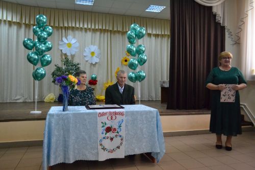 Супруги Цветковы из Макулова отметили изумрудную свадьбу