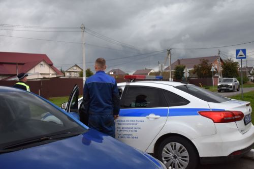 В Верхнем Услоне проверили правила перевозки детей в автомобилях