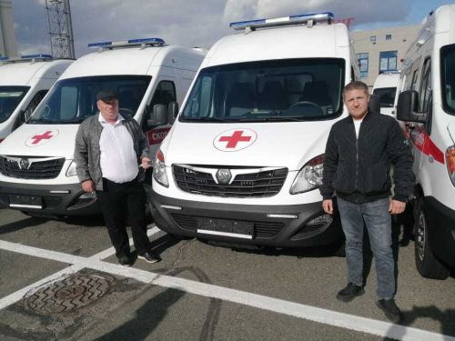 Верхнеуслонская ЦРБ получила две новые машины скорой помощи