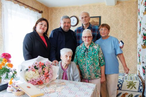 В Верхнем Услоне отметили 100-летие Юлии Шейко