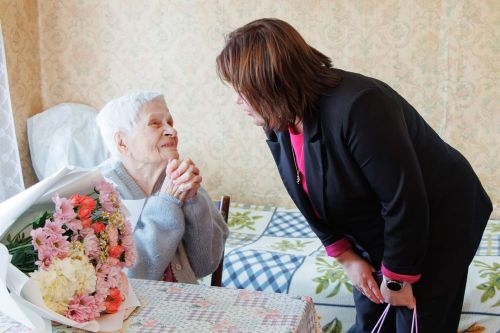 В Верхнем Услоне отметили 100-летие Юлии Шейко