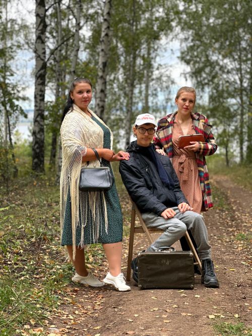 Верхнеуслонцы с ОВЗ примерили исторические костюмы в березовой роще
