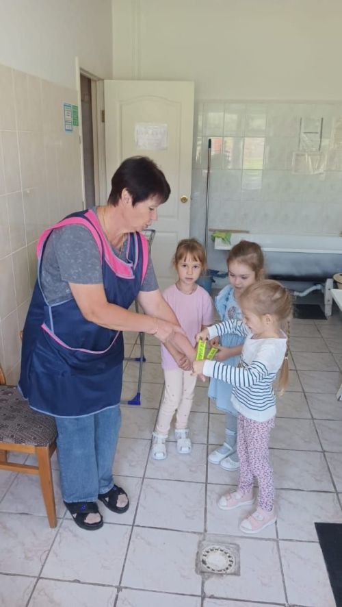 «Каенкай» балалар бакчасында куркынычсызлык маякларын кулланырга өйрәнделәр