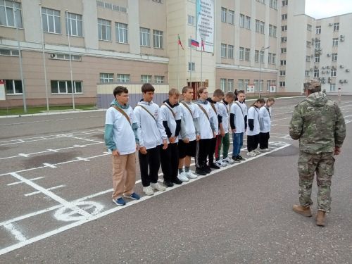 Бронза мужества: юнармейцы Верхнего Услона - призеры республиканских стартов