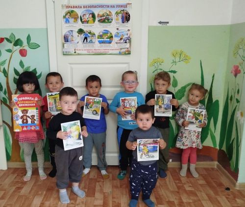Занятие по ПДД прошло в детском саду Введенской Слободы
