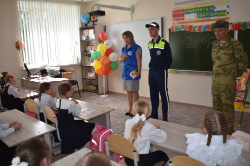 Урок безопасности дорожного движения прошел в Верхнеуслонской гимназии
