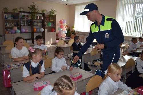 Урок безопасности дорожного движения прошел в Верхнеуслонской гимназии