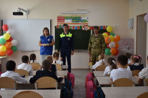 Урок безопасности дорожного движения прошел в Верхнеуслонской гимназии
