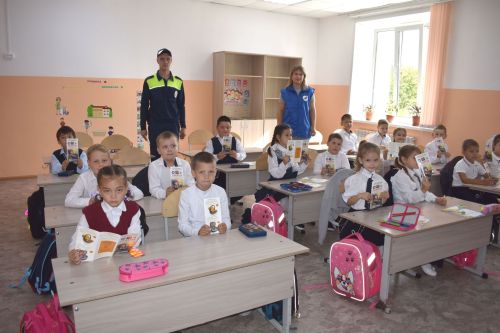 Урок безопасности дорожного движения прошел в Верхнеуслонской гимназии