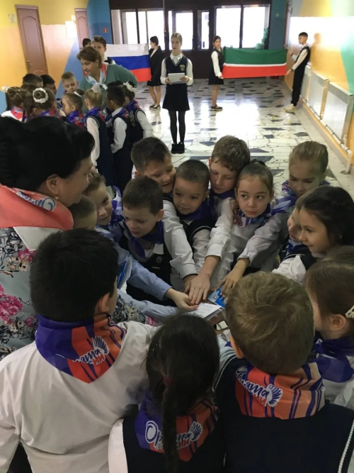 Гимназия балалары Бөркетләр сафын тулыландырды