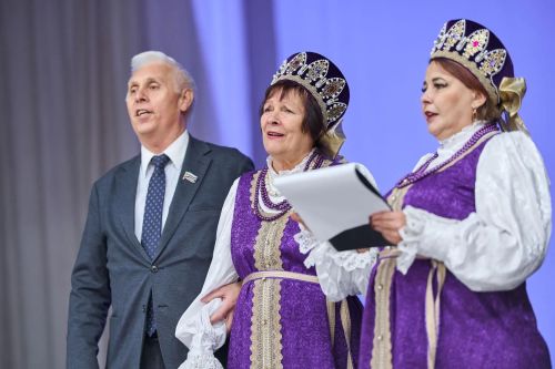 В Коргузе прошел вечер в честь 90-летия краеведа Андрея Бочкова