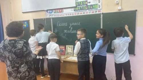 Мәктәпләрдә экологик айлык кысаларында дәресләр уза