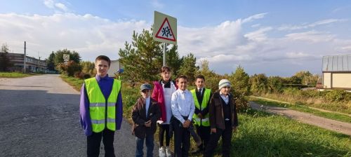 Отряд ЮИД «Перекресток» провел познавательную беседу по ПДД
