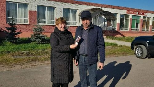 В Макулове прошла уличная акция «Вместо тысячи слов»