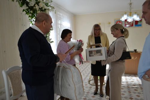 В Верхнем Услоне супруги Грачевы отметили 50-летие совместной жизни