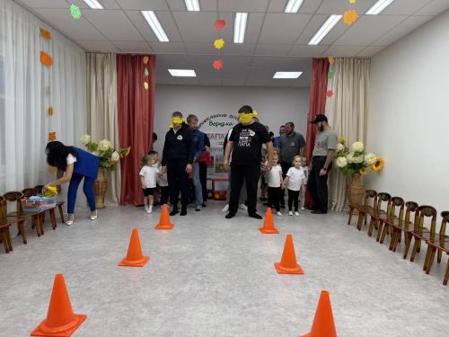 В Верхнеуслонском детсаду «Березка» прошли веселые старты к Дню отца