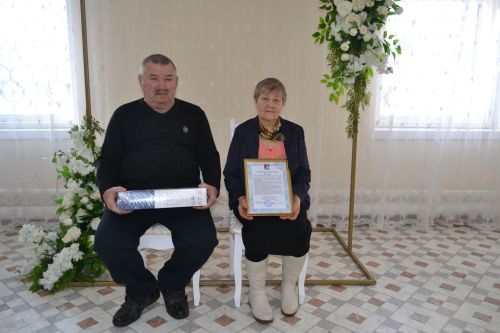 Супруги Барановы из Куралова отметили золотую свадьбу