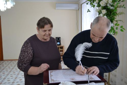 Супруги Барановы из Куралова отметили 50-летие совместной жизни